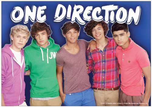 One Direction #7 Edible Icing Image - Click Image to Close